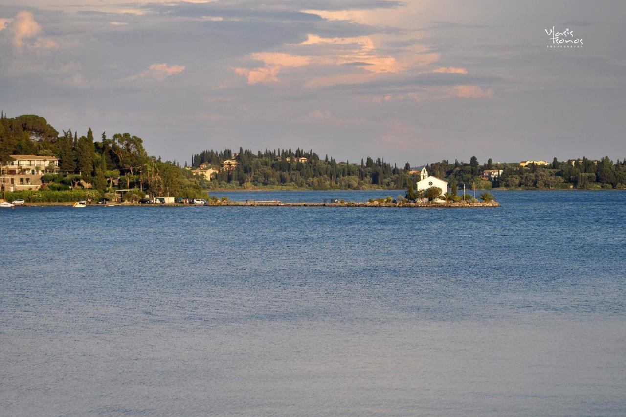 Seascape Elegant Residence Gouvia Marina Kontokali Esterno foto